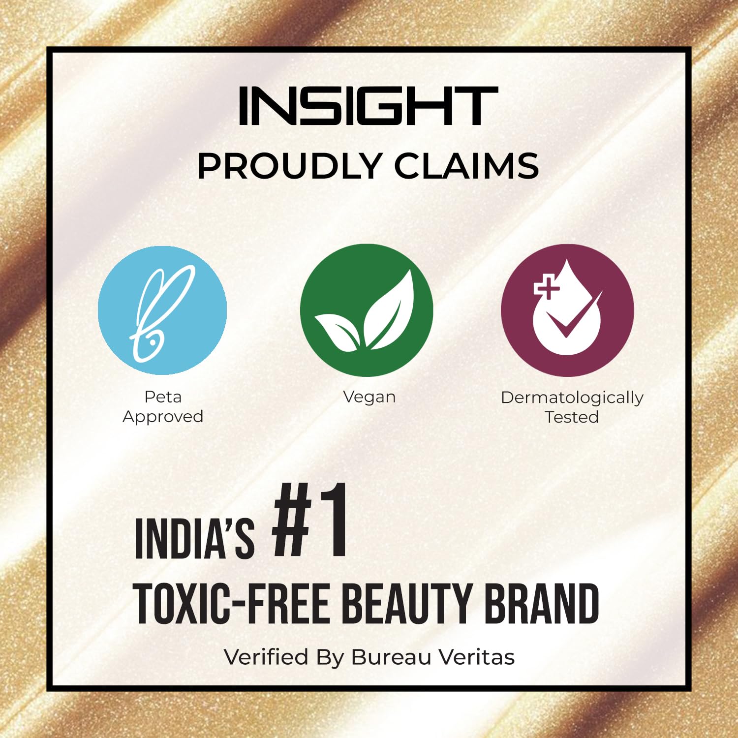 INSIGHT Liquid Eyeshadow| Smooth Glide Formula| Radiant Shimmer Finish | Highly Pigmented| Non-Transfer | Waterproof | Long Wearing Eyeshadow | Ocean Chrome-3g