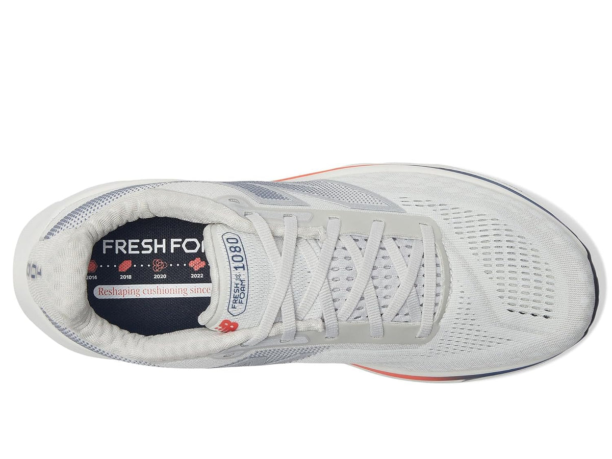New Balance Men's Fresh Foam X 1080 V14 Running Shoe, Grey Matter/Silver Metallic/Inkwell, 7 X-Wide