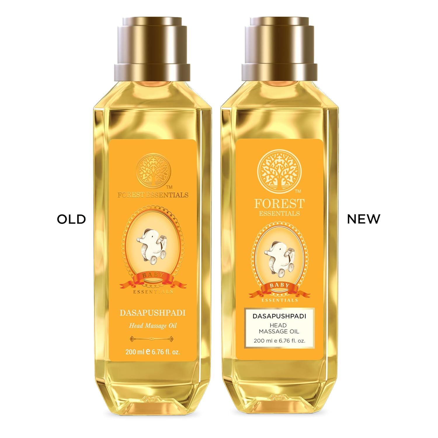 Forest Essentials Dasapushpadi Baby Head Massage Oil, 200ml