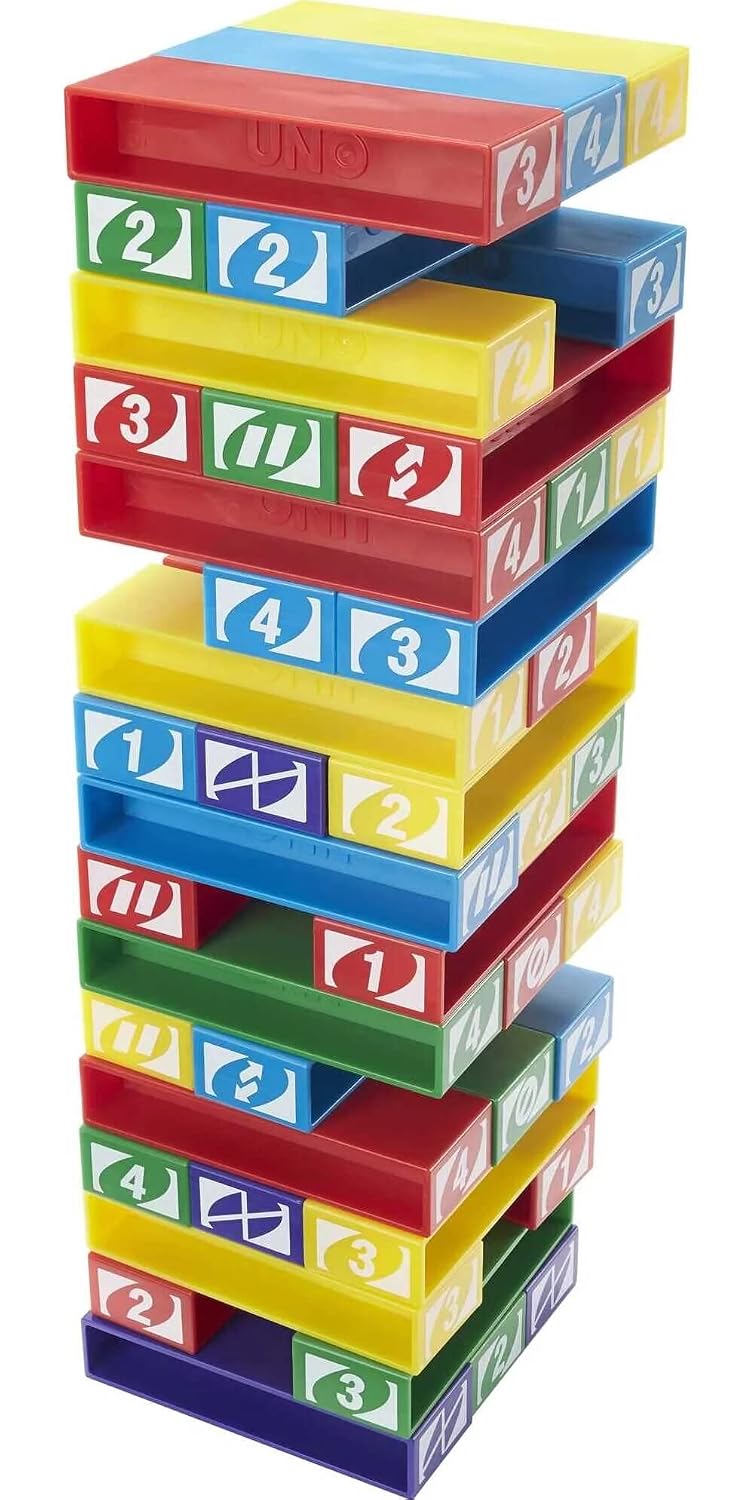 Mattel Uno Stacko Game.