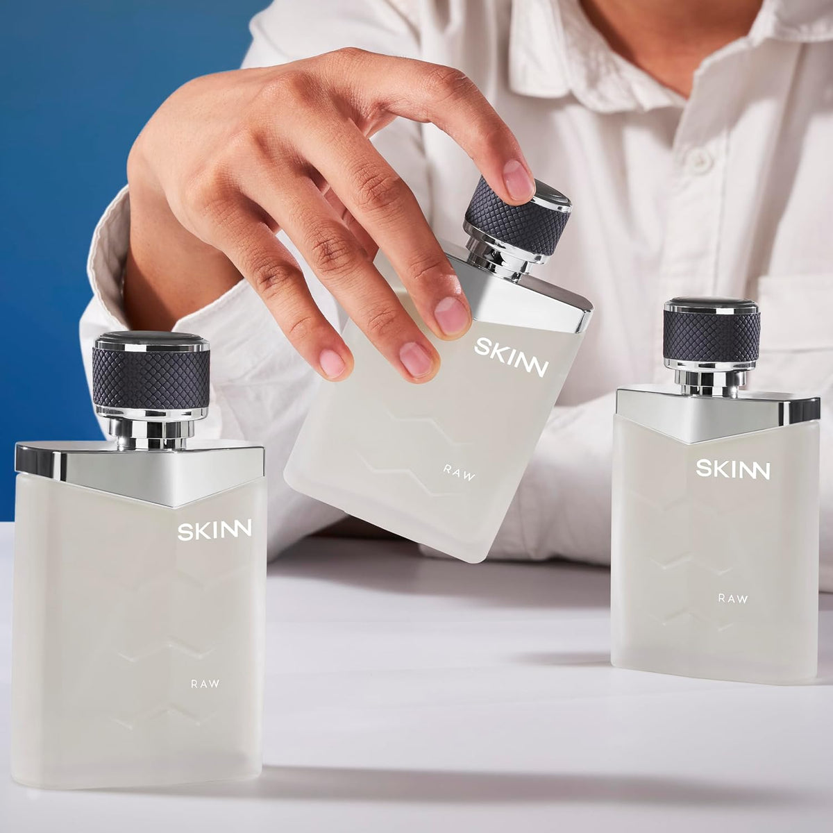 Skinn By Titan | Raw Perfume - 100 Ml | Perfume For Man | Gift for Men | Premium Fragrance | Grooming Essentials | Long Lasting Smell for Men |Fresh, Woody, Spi