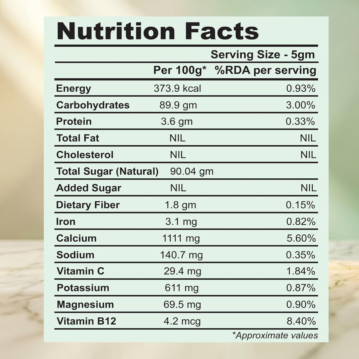 Gurmae Organic ‘Instantly Dissolvable’ Jaggery Cubes for Tea, World’s 1st & Patented, Individually Packed 50 Cubes, Natural Tea Sweetener (Gud), Clean label, Tr