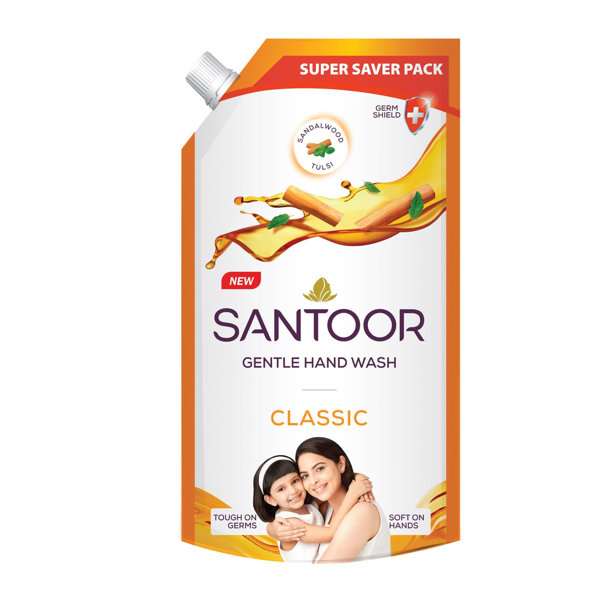 Santoor Handwash Classic 600ml