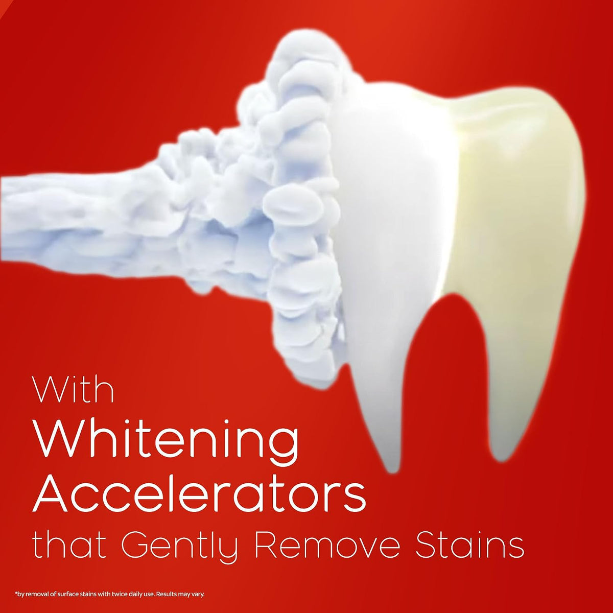 Colgate Visible White Teeth Whitening Toothpaste, Pack of 200g ? (100g X 2), with Whitening Accelerators for Tobacco Stain Removal , Colgate Toothpaste with Min