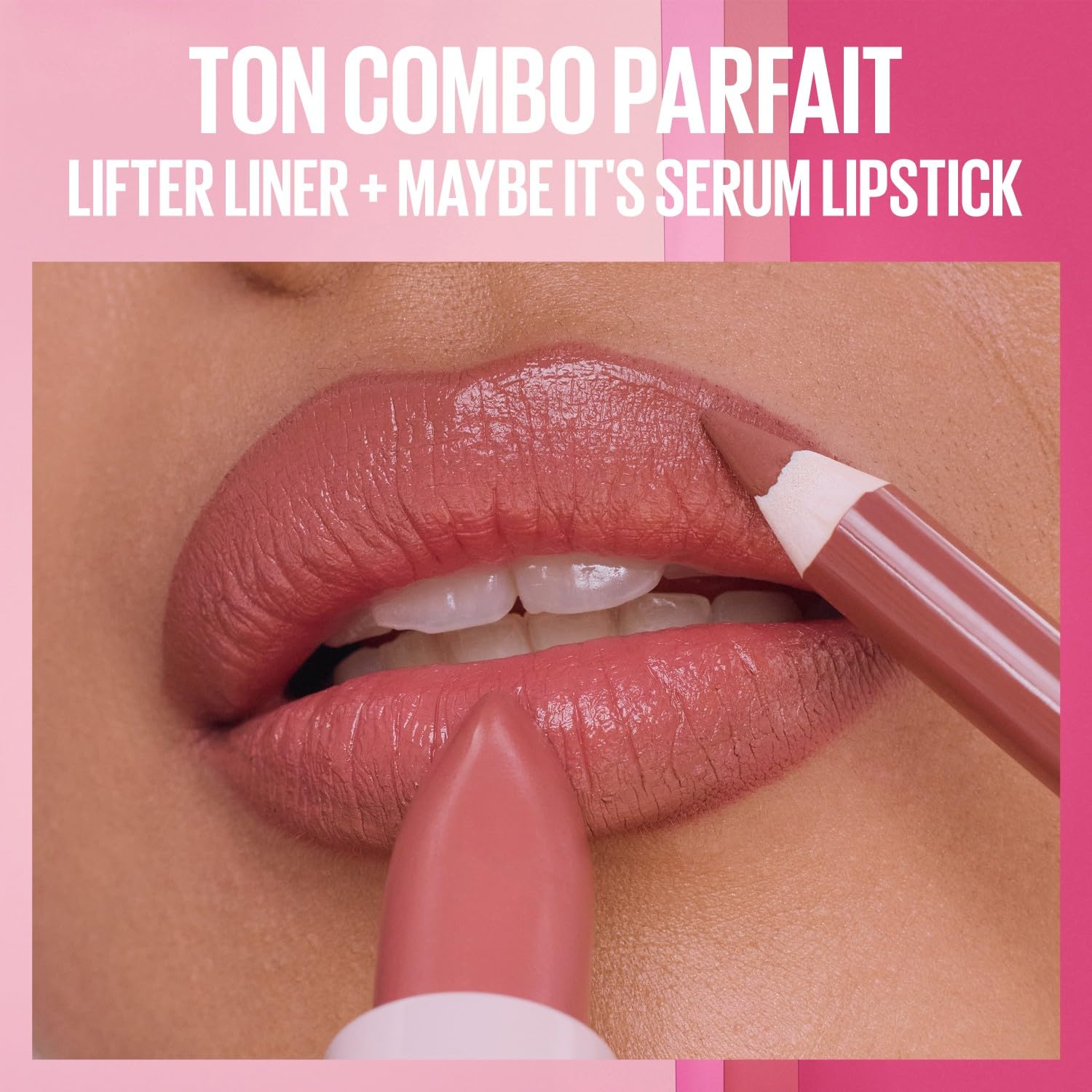 Maybelline New York Serum Lipstick (Matte) weightless hydration, One-swipe bold color, Pink - 003 Open Late, 4.2g