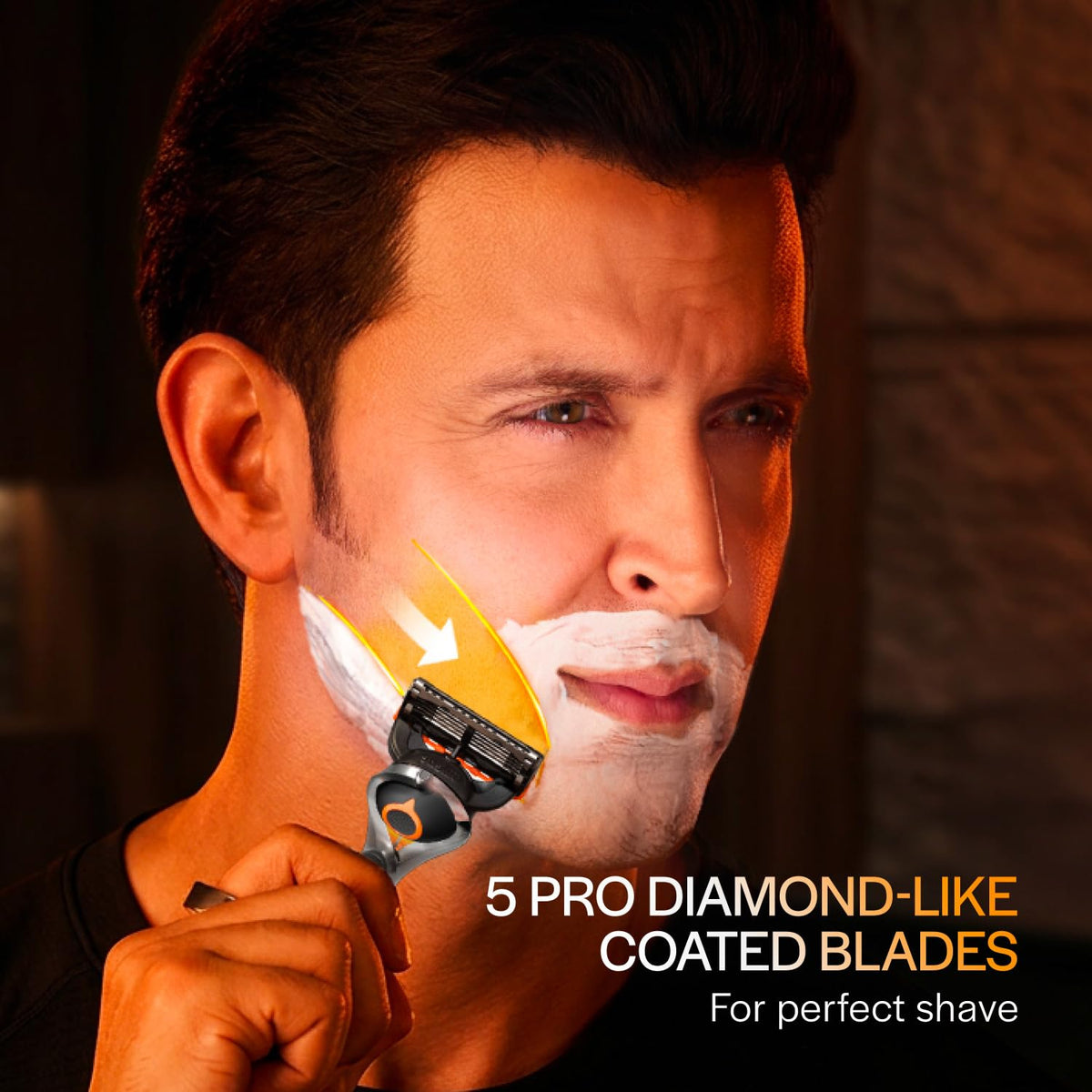 Gillette Fusion 5, Pro Shaving Blades For Men | 6 Cartridge, Value Pack | Fits Any Gillette Fusion Handle | 6 Cartridges Last Up-To 120 Shaves | Pro Blade | Enc