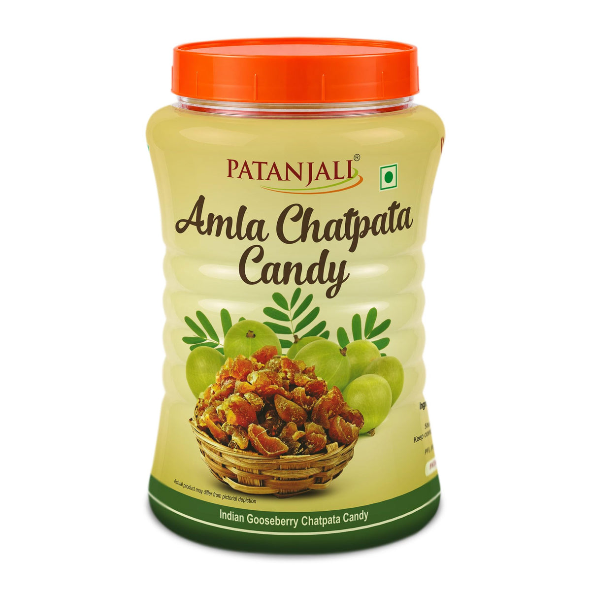 Patanjali Amla Chatpata Candy 500 gram 500 g (Pack of 1)