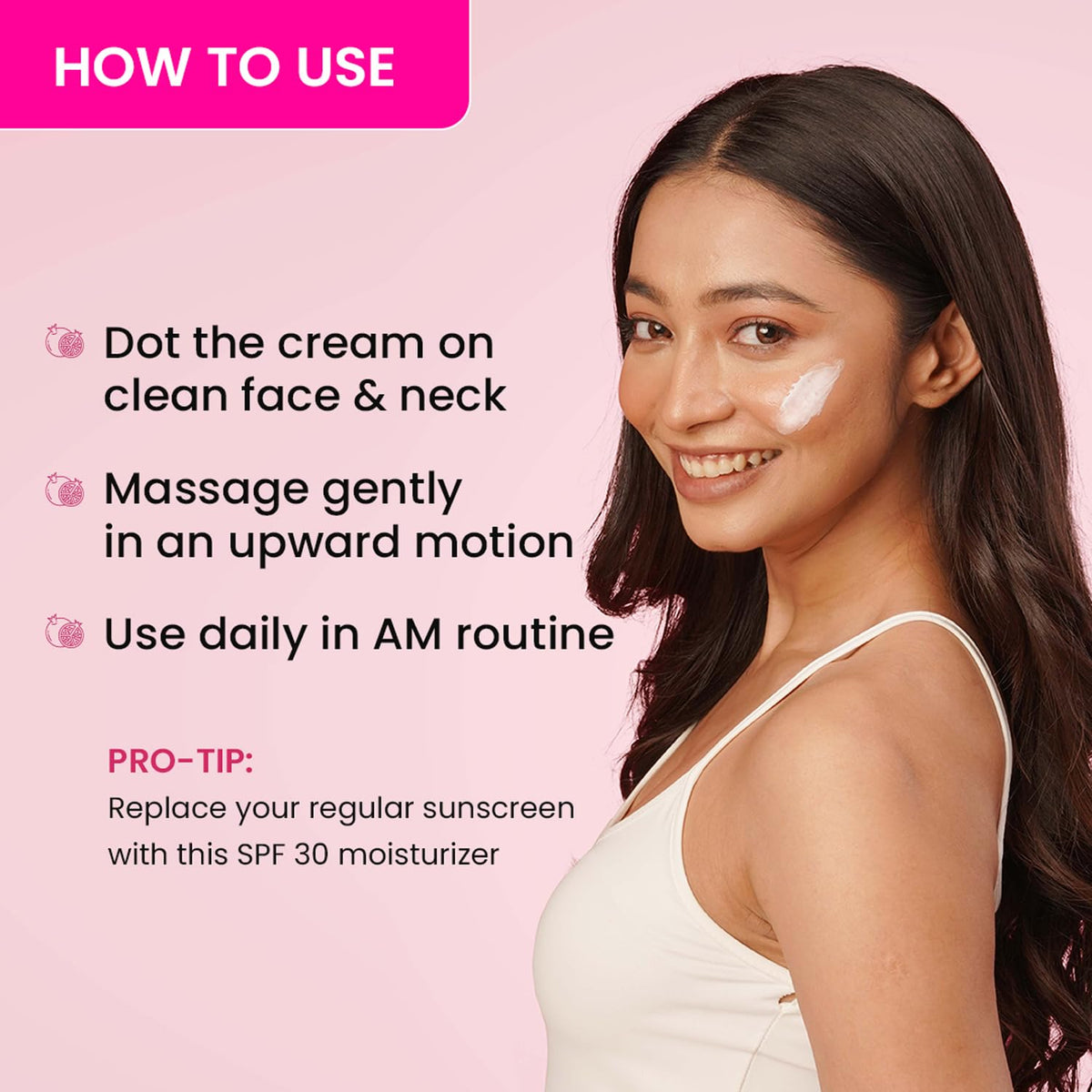 DOT & KEY Pomegranate + Multi-Peptide Anti Aging Cream With Spf 30 For Sun Protection|Reduces Fine Lines&Wrinkles|48Hr Intense Moisturization|Boosts Collagen|Fo