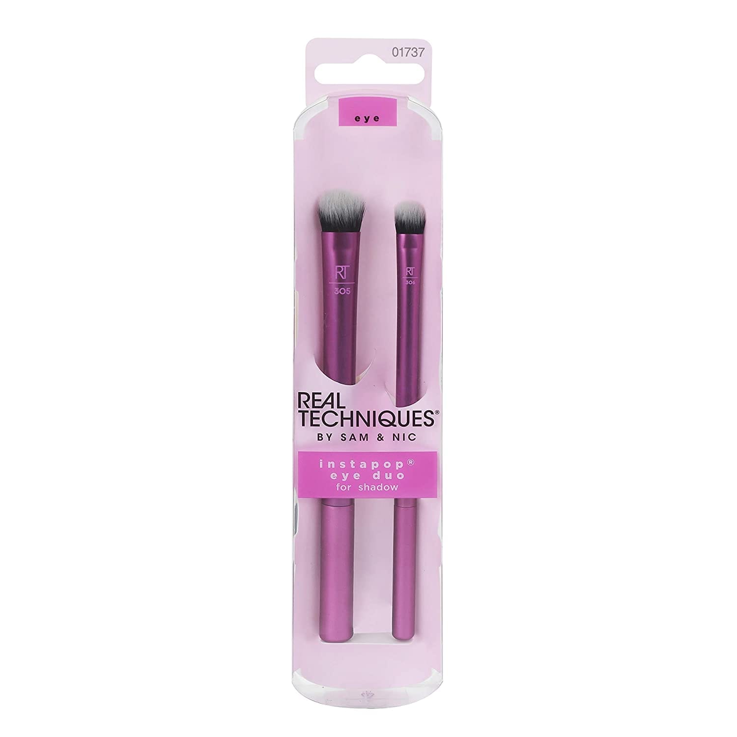 Real Techniques - Insta Pop Eye Brush Duo - 01737