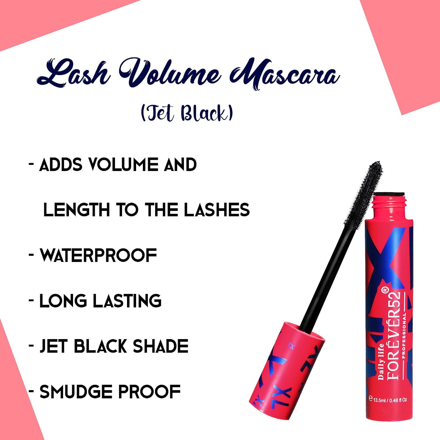 Daily Life Forever52 XL Lash Volume Mascara (Jet Black) - LMM001