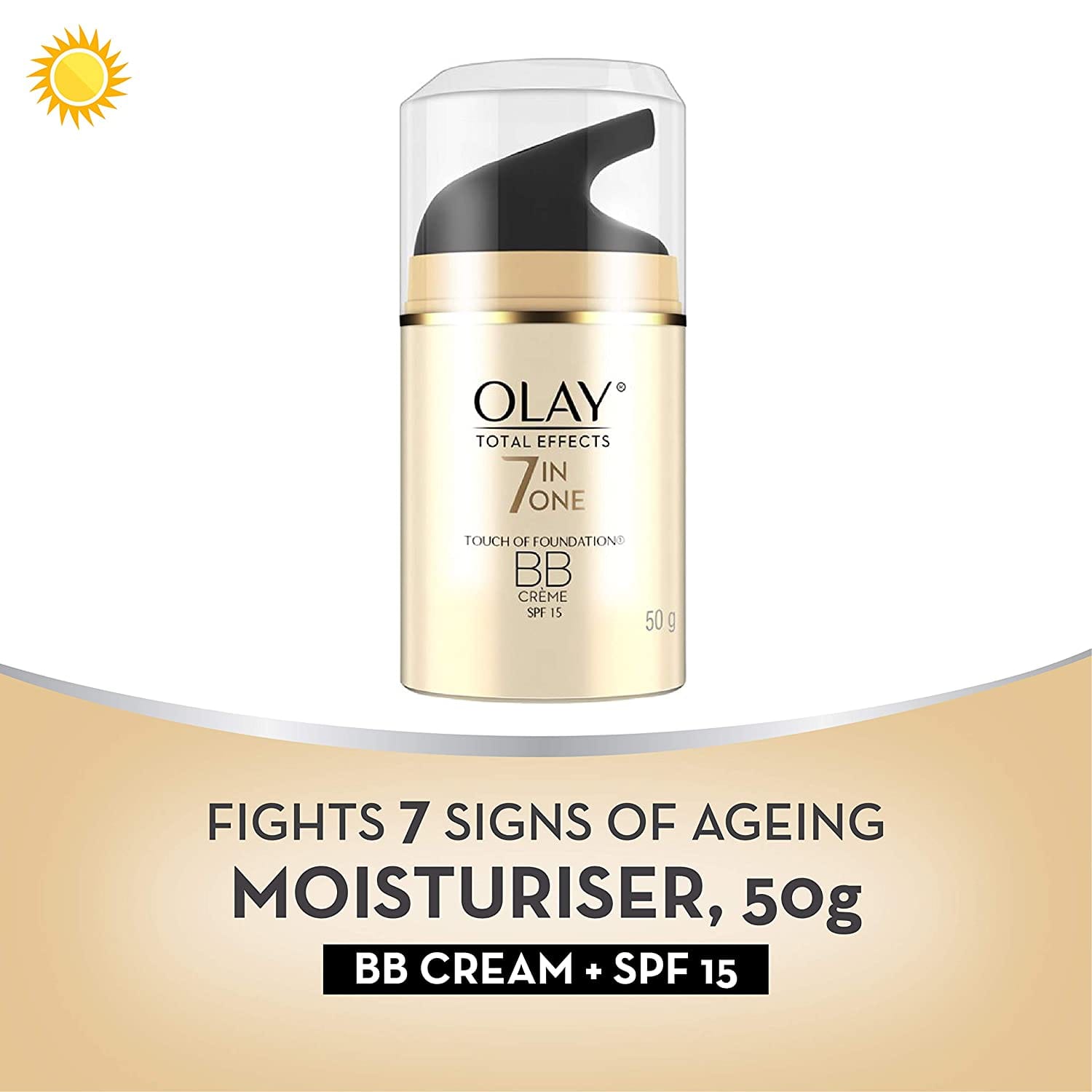 Olay - Total Effects BB Creme Spf 15 Touch Of Foundation Day Spf 15 (50g)