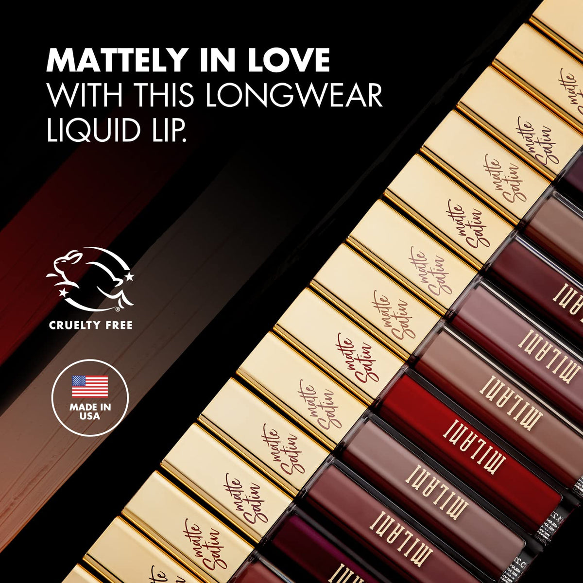 Milani Amore Matte Lip Crème, Precious, 6g