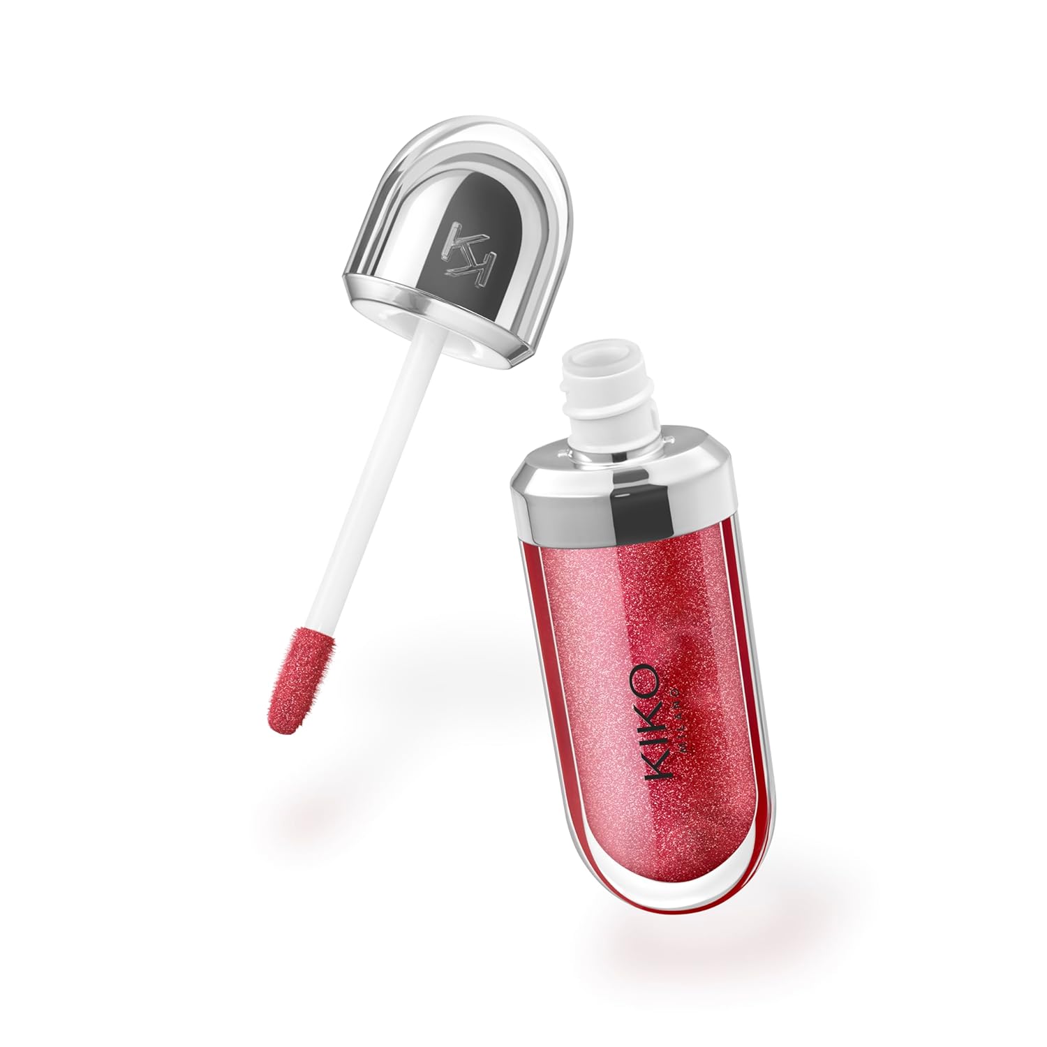 KIKO Milano 3D Hydra Lip Gloss – High Shine, Hydrating, Plumping, Non-Sticky, Moisturizing Lip Makeup Color:16 Iridescent Ruby