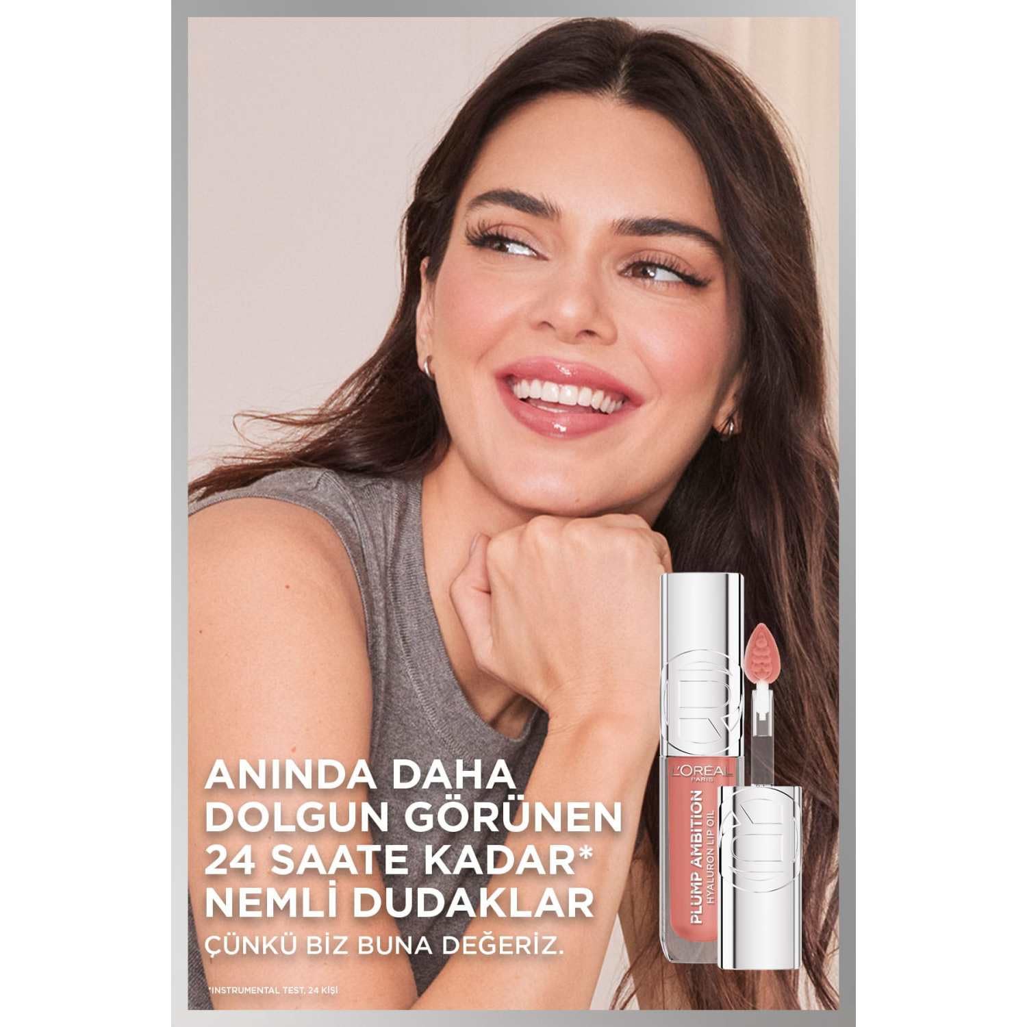 L’Oréal Paris Plump Ambition Hyaluron Lip Oil- 601 Worth It- Plumping Lip Oil, 5 ml