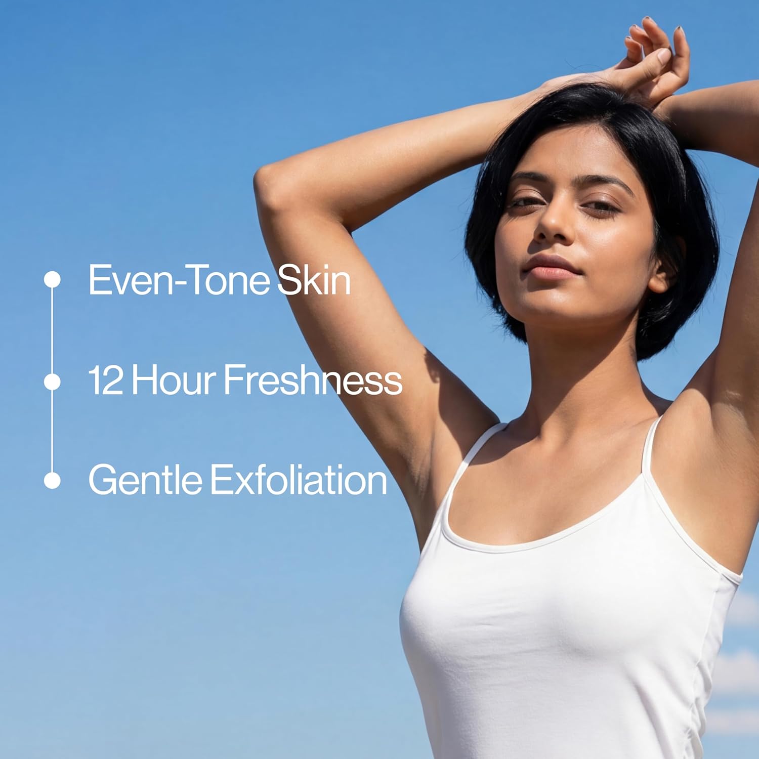 Be Bodywise 4% AHA BHA Underarm Roll-On for Even Tone Skin, 2% Lactic, 1% Mandelic and 1% Salicylic Acid, Controls Odour & Reduces Pigmentation, 0% Alcohol & 0% Aluminium, Flora Fragrance, 50ml