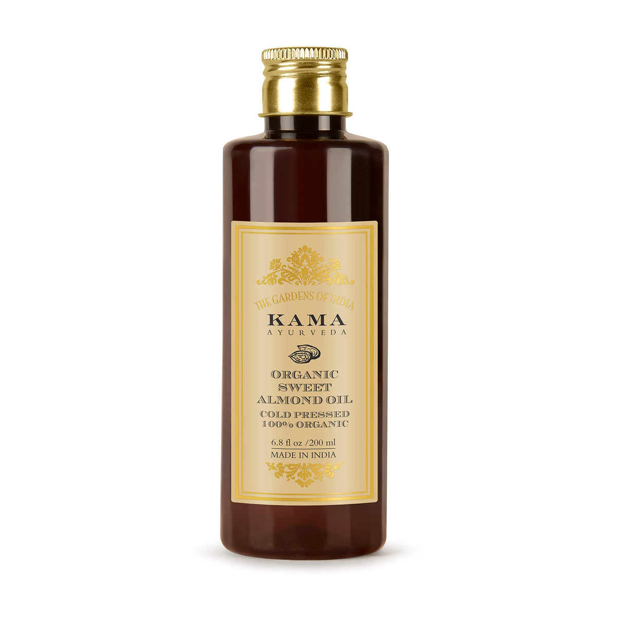 Kama Ayurveda Organic Sweet Almond Oil 200 ml (Pack of 1) Almond Oil