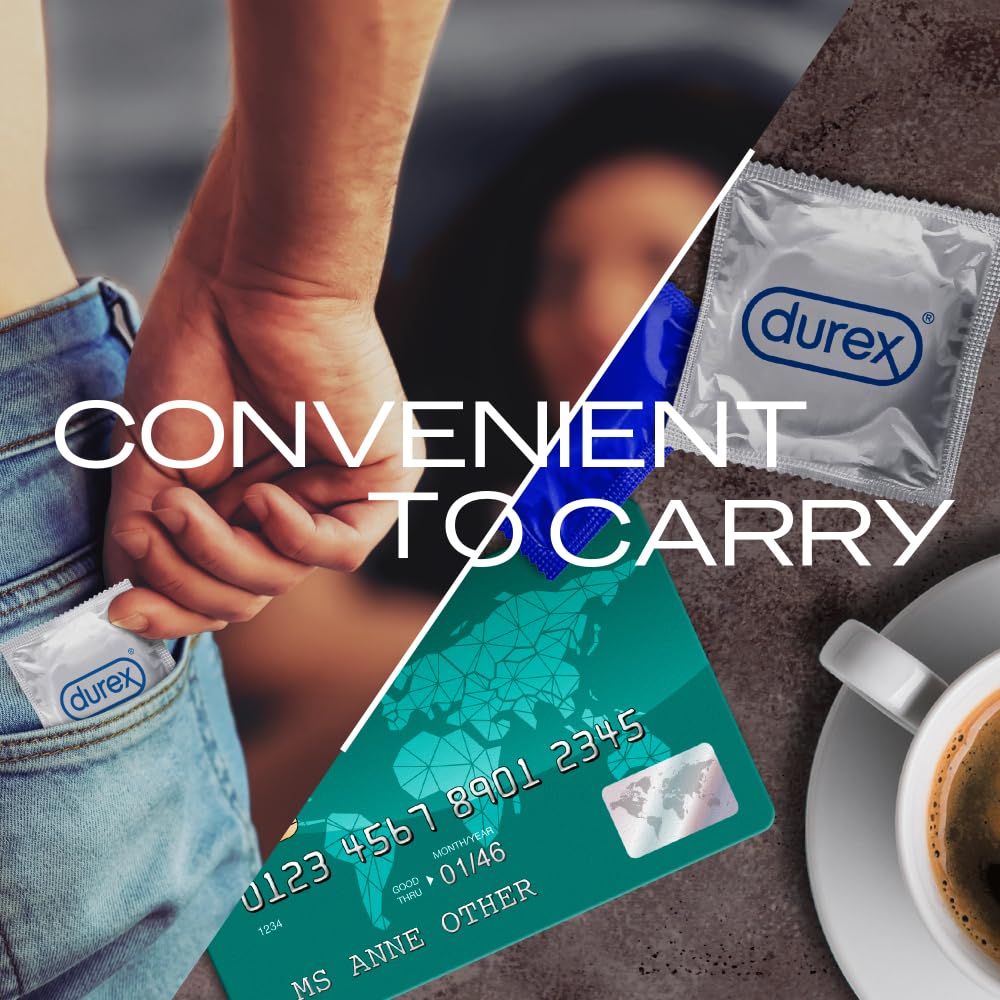Durex Close Fit Invisible Condoms for Men - 3s | Ultra Thin Condom