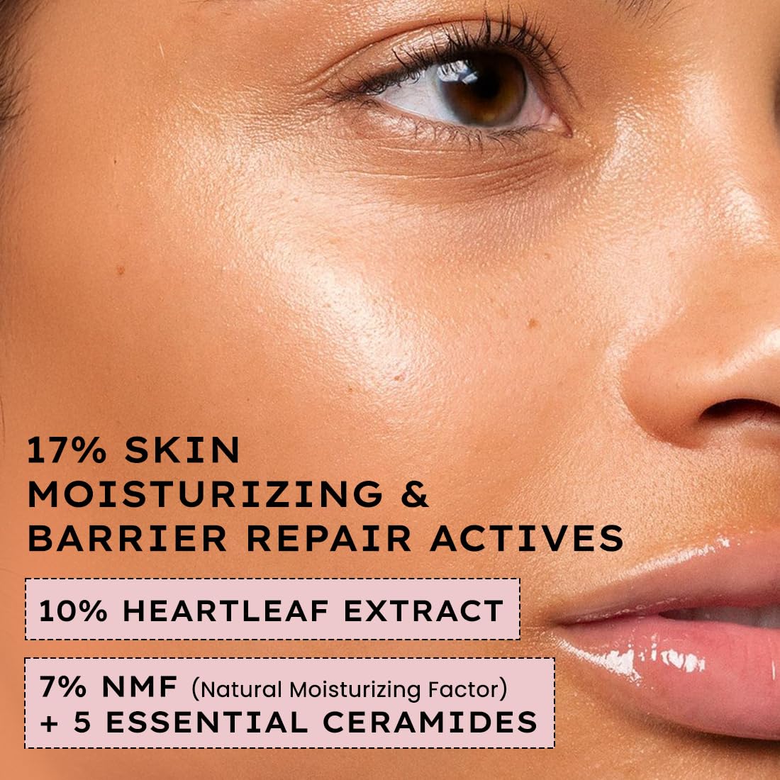 Hyphen 10% Heartleaf Extract & 7% Ceramides-NMF Face Cream Moisturizer | Rich Pillow Cream For Hydration, Deep Nourishment & Barrier Repair | For Dry Skin, Norm