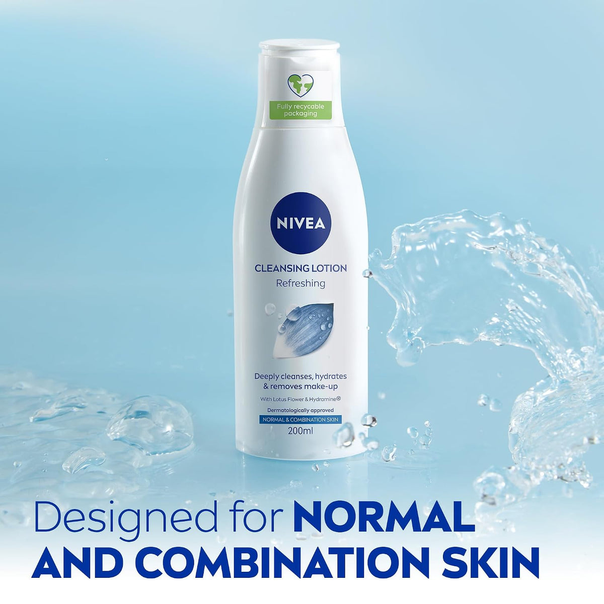 Nivea Visage Refreshing Cleansing Milk (200ml) Fresh 200 ml (Pack of 1)