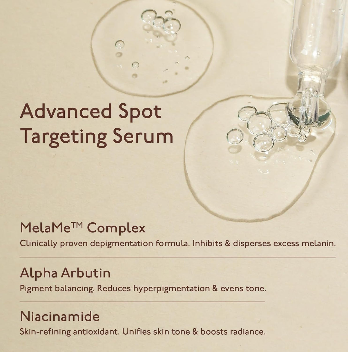 Asaya Advanced Spot Pigmentation Face Serum | Reduces Dark Spots, Melasma, Acne Marks & Hyperpigmentation | MelaMe™ Complex, Niacinamide & Alpha Arbutin | Evens