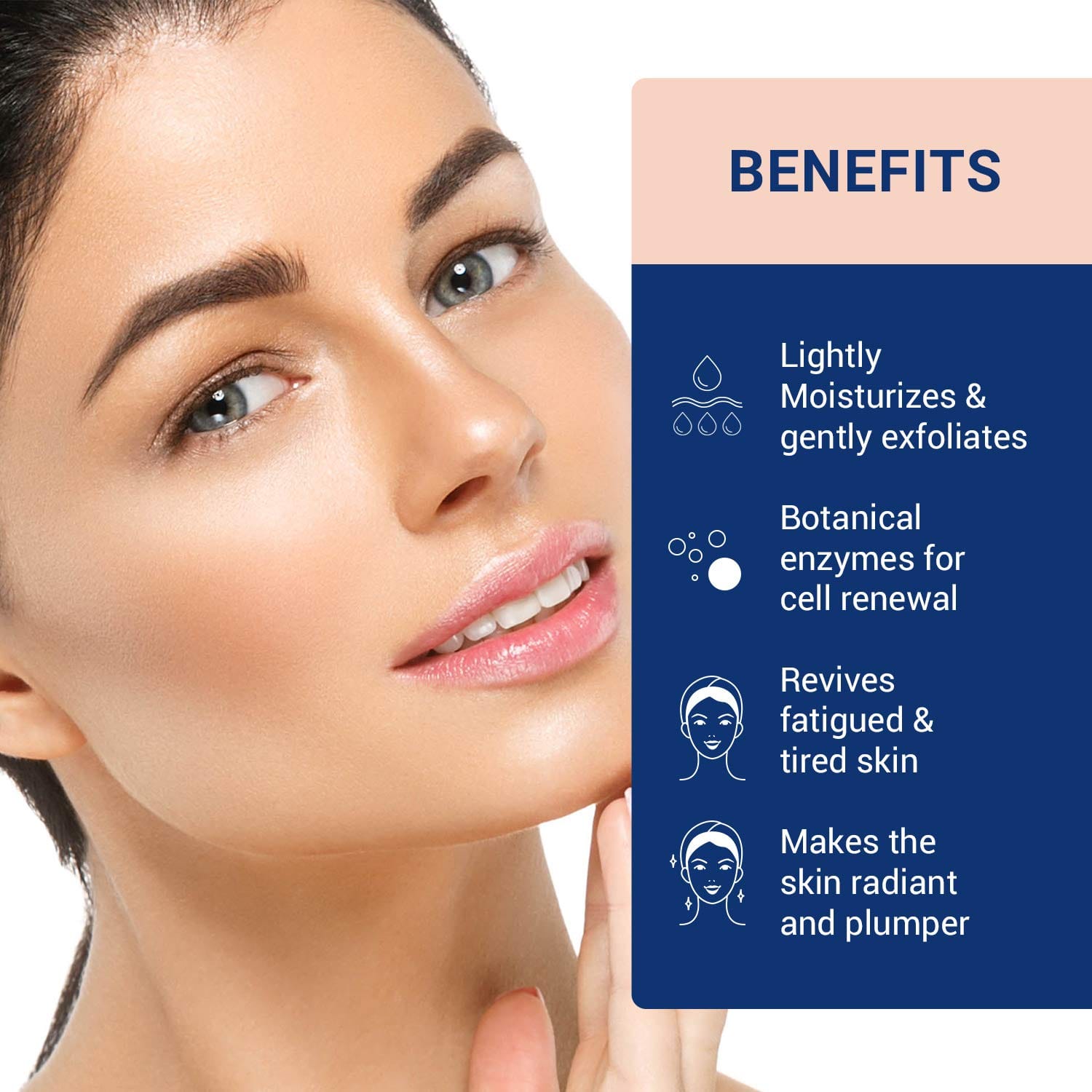 Mitchell - USA Skin Energizer Peptide Moisturizer Cream For Cell Renewal and Repair (30mL)