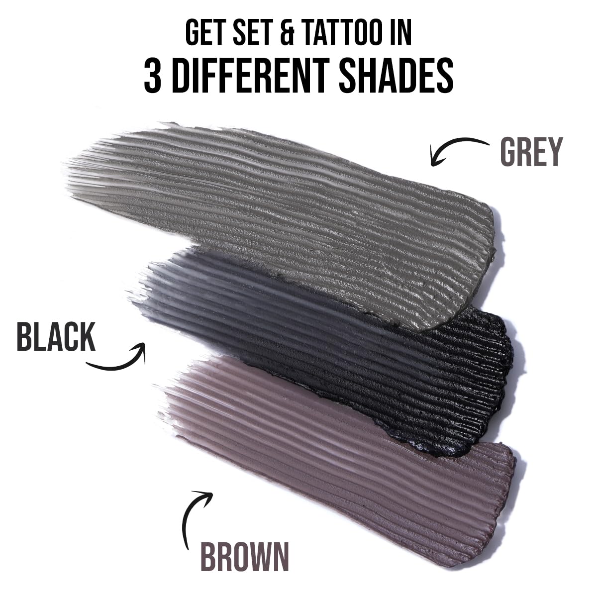 INSIGHT Cosmetics Brow Tattoo - Grey|Natural Finsh|Long Lasting|Smudge Free|Transferproof|Sculpts & Defines-5 g