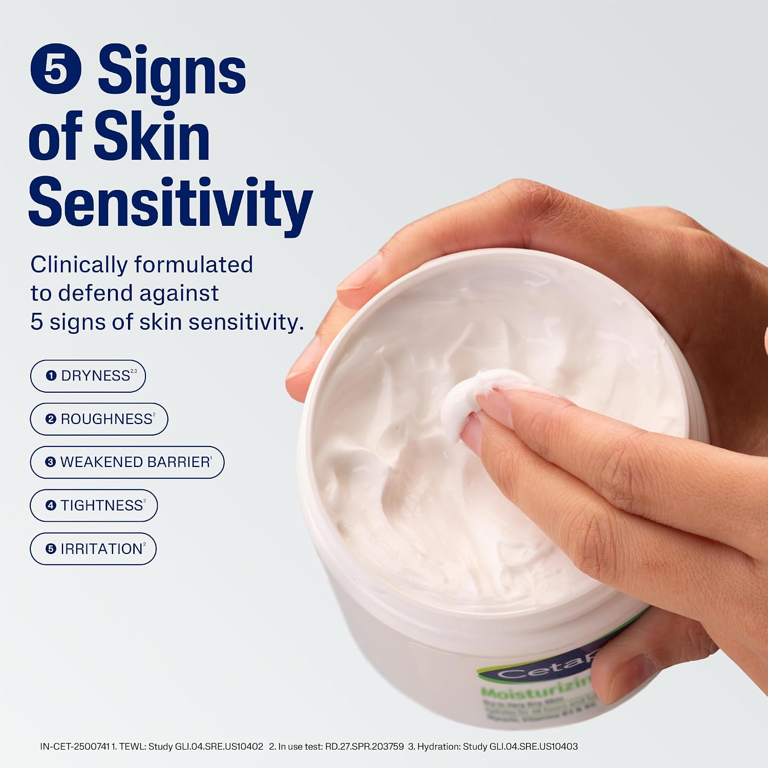 Cetaphil Moisturising Cream 100 g for Dry & Sensitive Skin | 48H Hydration with Almond Oil, Niacinamide & Panthenol | Rich Fragrance and Paraben Free Moisturiser, Prevents Moisture Loss & Repairs Skin Barrier | Dermatologist Recommended