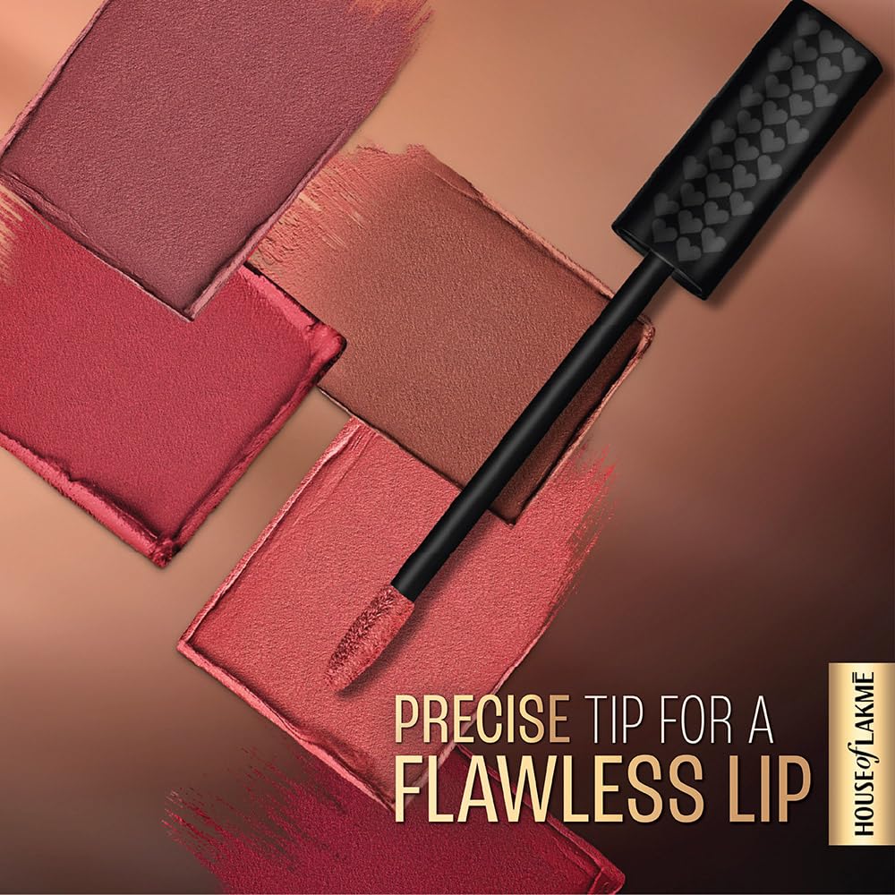 LAKMÉ Absolute Sheer Lip Mousse Lipstick 304 Chocolate Temptation 4.6g Chocolate Temptation 4.6 g (Pack of 1)