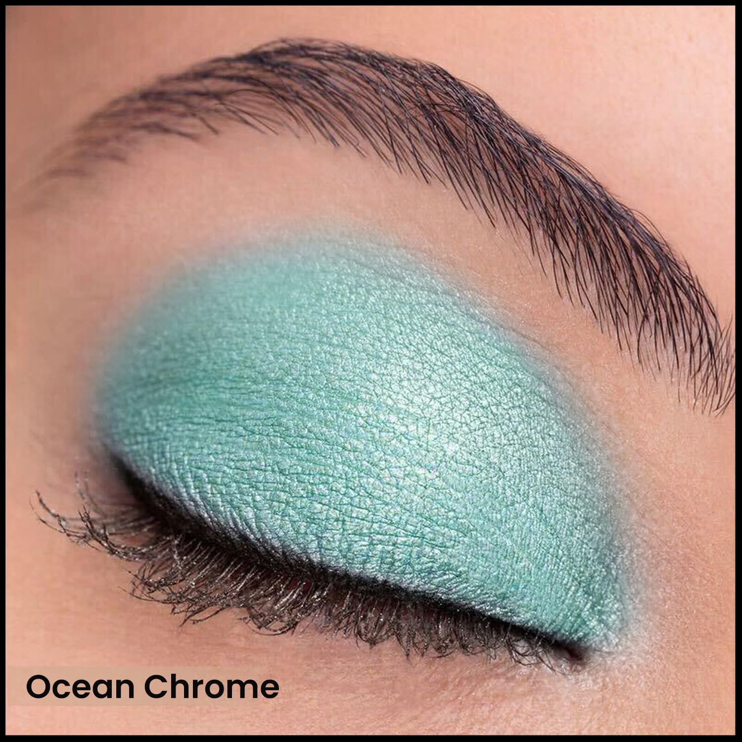 INSIGHT Liquid Eyeshadow| Smooth Glide Formula| Radiant Shimmer Finish | Highly Pigmented| Non-Transfer | Waterproof | Long Wearing Eyeshadow | Ocean Chrome-3g