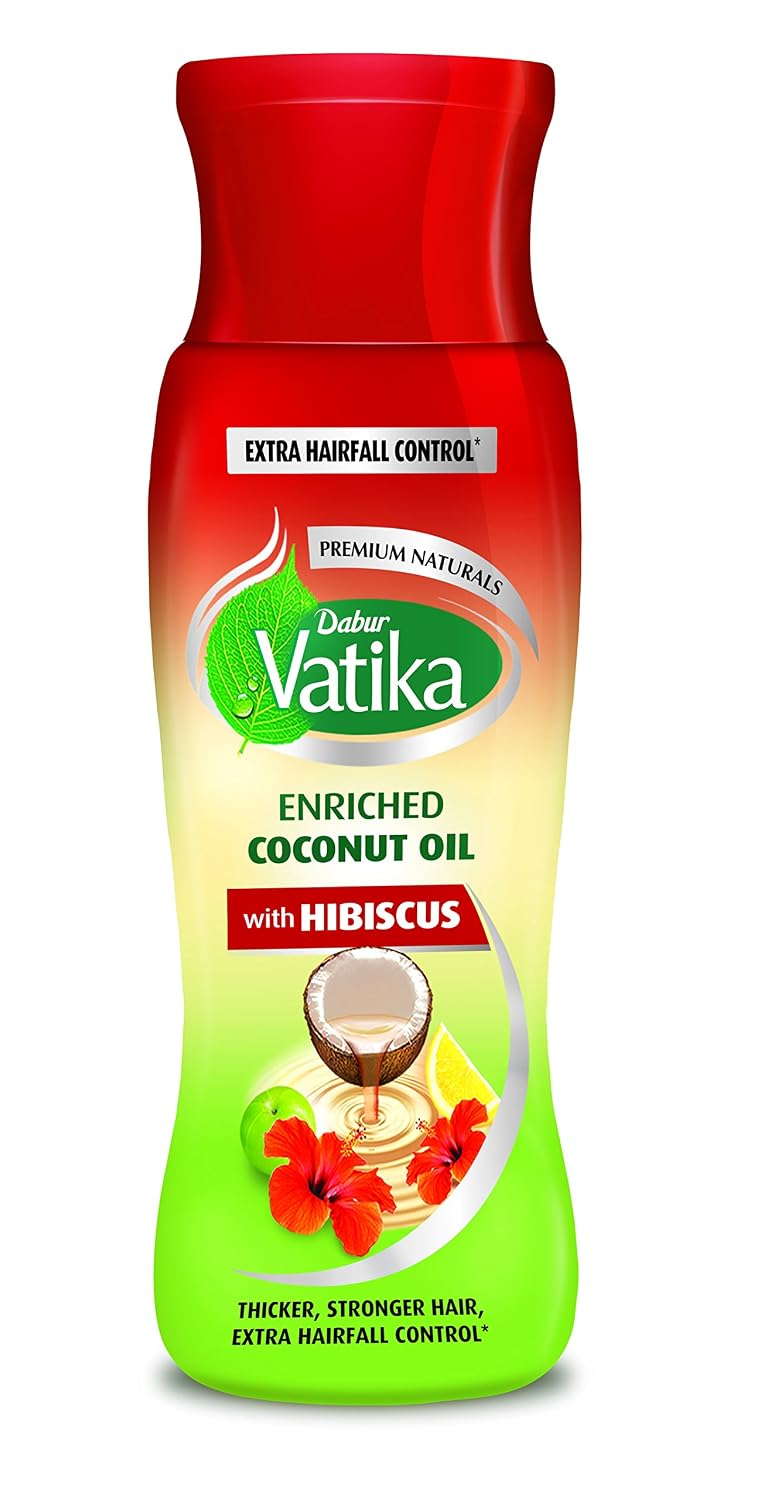 Dabur Vatika Enriched Coconut Hair Oil With Hibiscus, 150 Ml