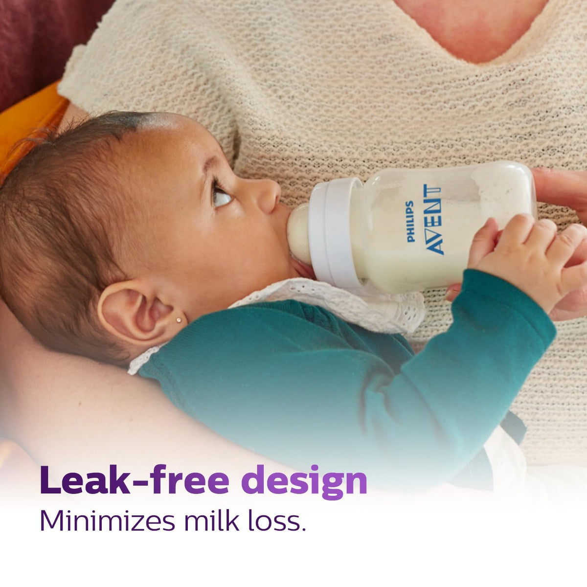 Philips Avent Anti Colic Baby Feeding Bottle 260ml (Twin Pack)| Anti-Colic Value Help Reduce Air Ingesion | SCY103/20 260 ml (Pack of 2)