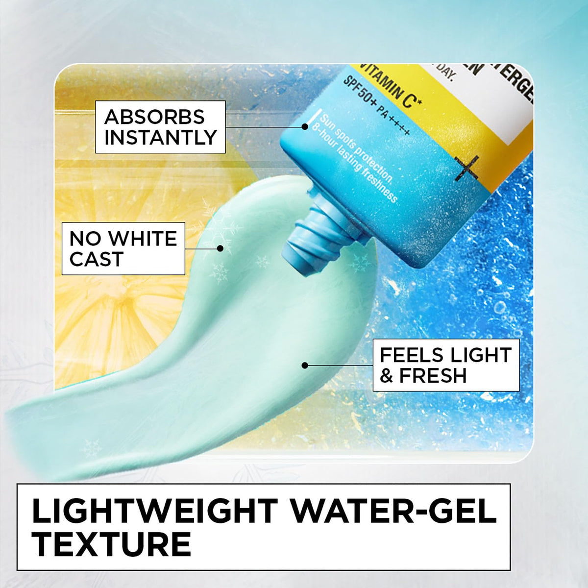 Garnier Super UV Cooling Watergel Sunscreen SPF 50 PA++++, 30ml