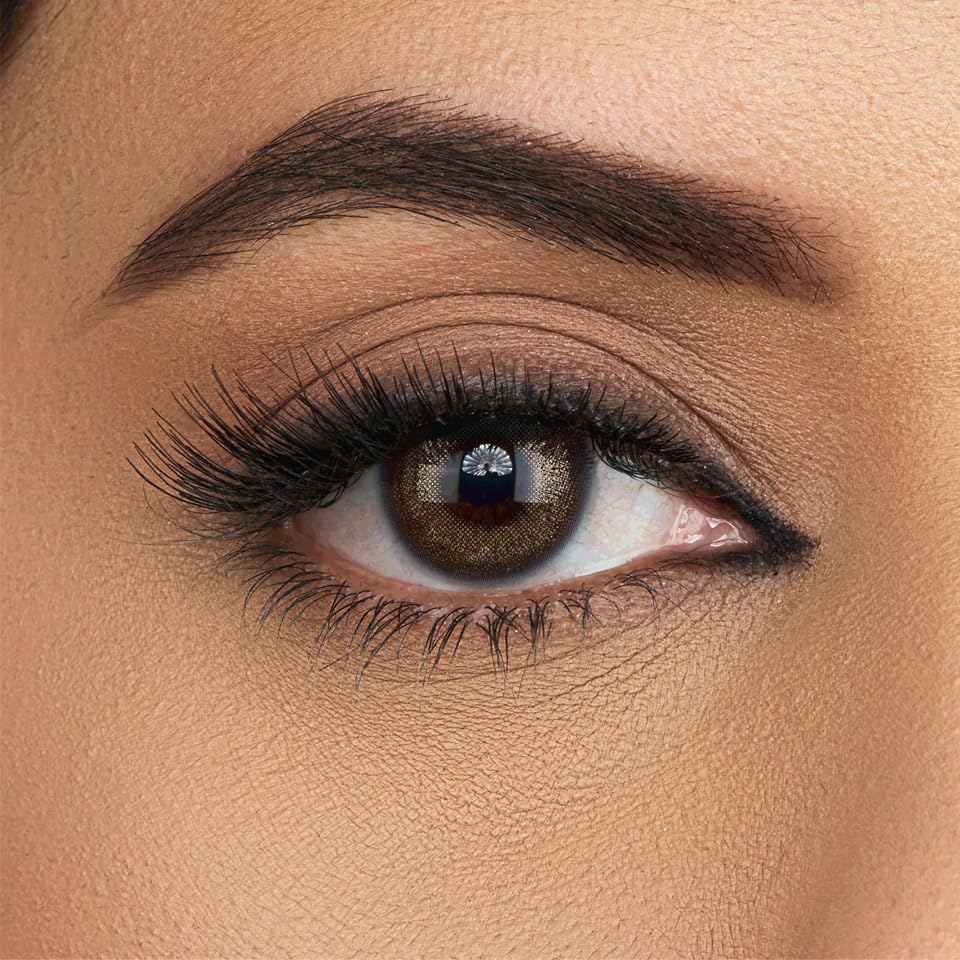 Aquacolor Mocha Brown Candy Pack Zero Power Colored Lenses (2 Lens/Box)