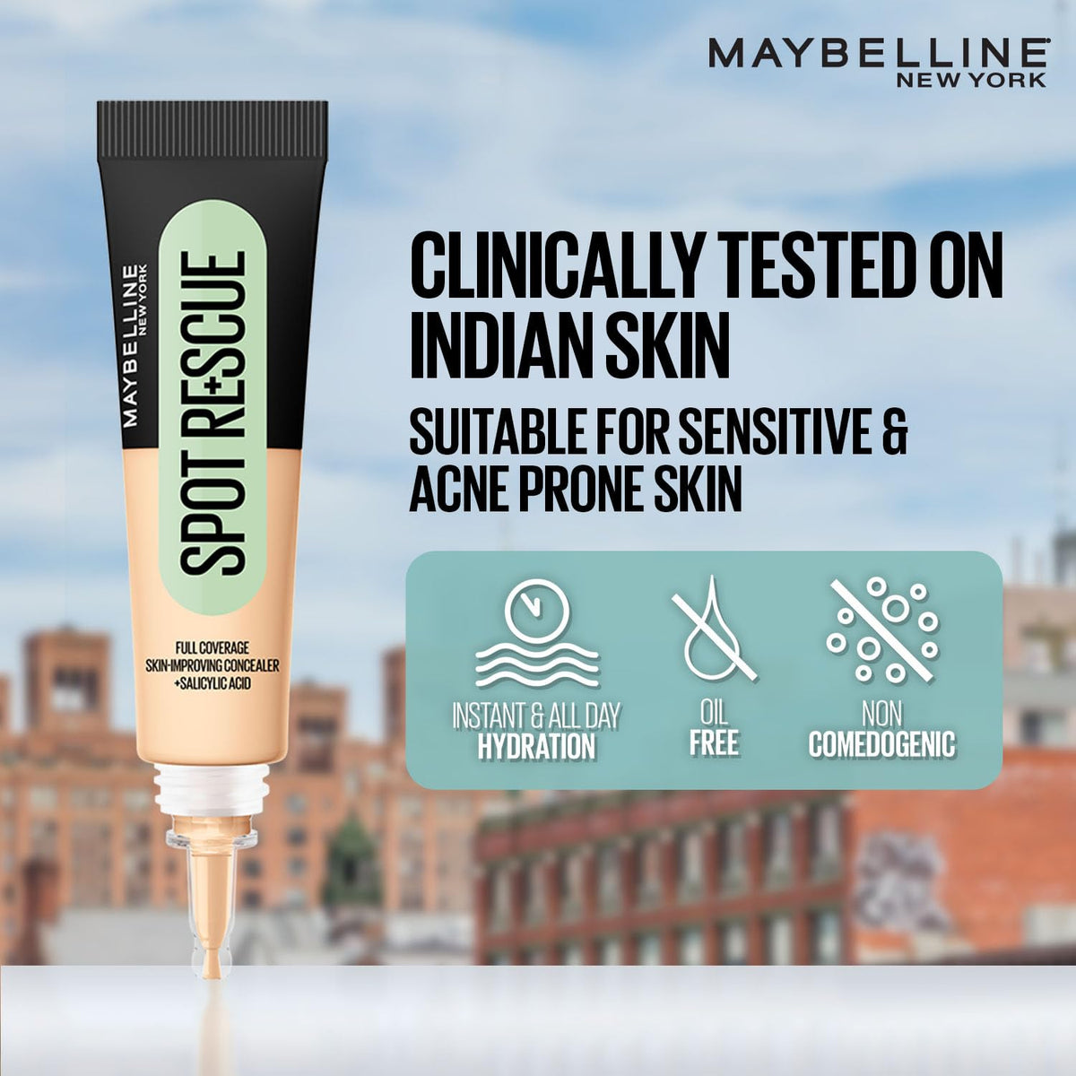 Maybelline New York Fit Me Spot Rescue Concealer, 45