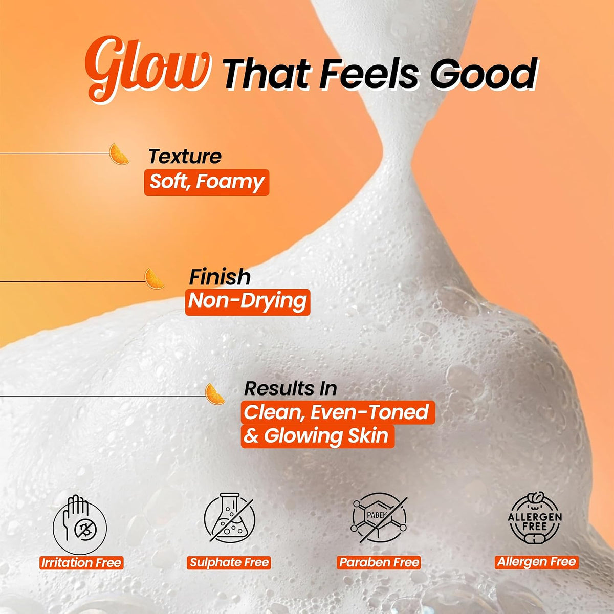 Sheopals Vitamin C Foaming Face Wash | For Acne-Prone Skin & Brightening | With Turmeric, Vitamin C, Aloe Vera & Neem | Gentle Deep Cleanser for Glowing Skin –