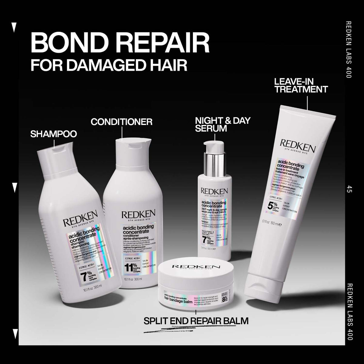 Redken Acidic Bonding Concentrate Bond Repair Leave-in Treatment, 150 ml 150 ml (Pack of 1)
