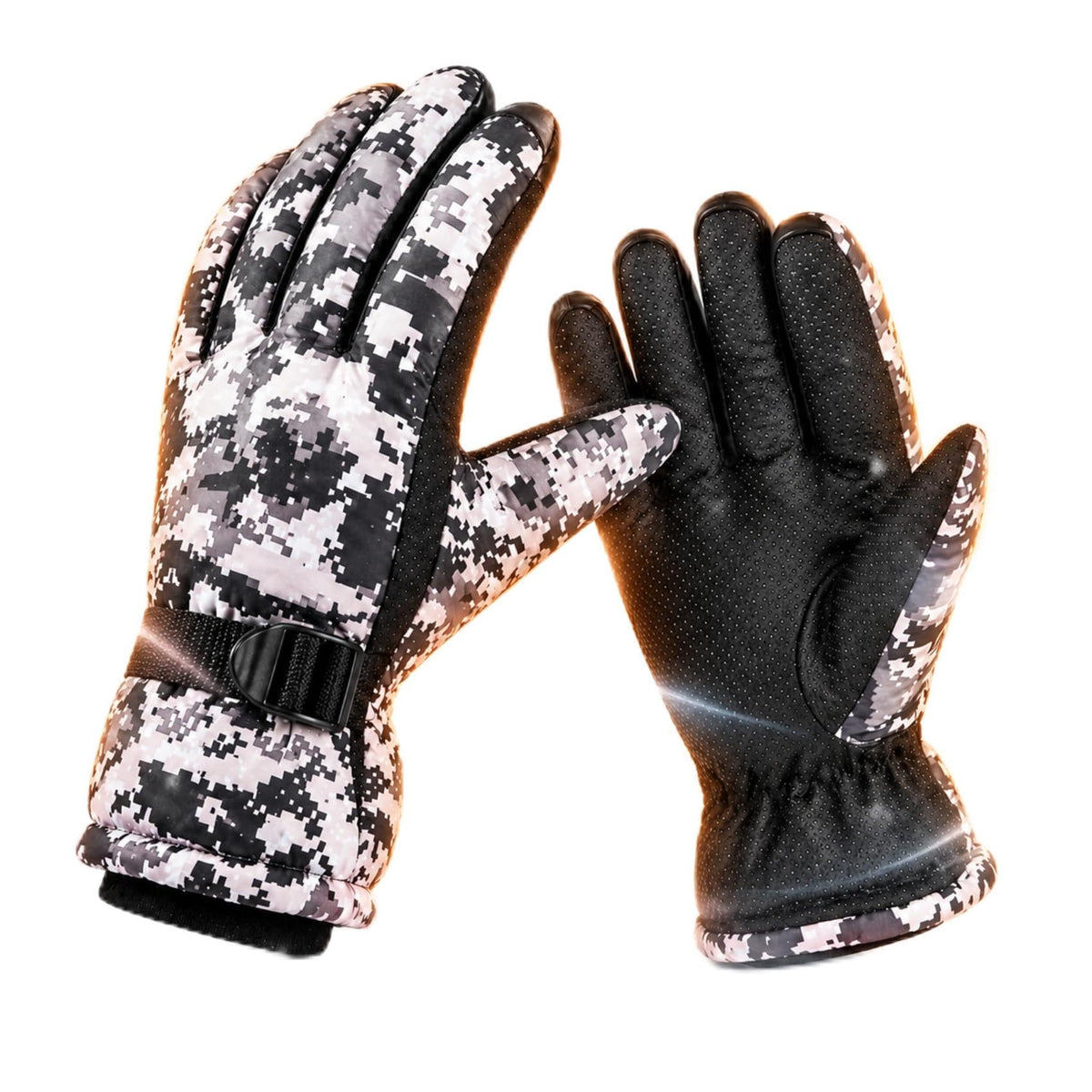 AutokraftZ Winter Woolen Hand Gloves for Men & Women | Thermal Warm for Cold Weather Bike Riding Outdoor wear Travel | Sports Use | Soft Comfortable | Stylish W