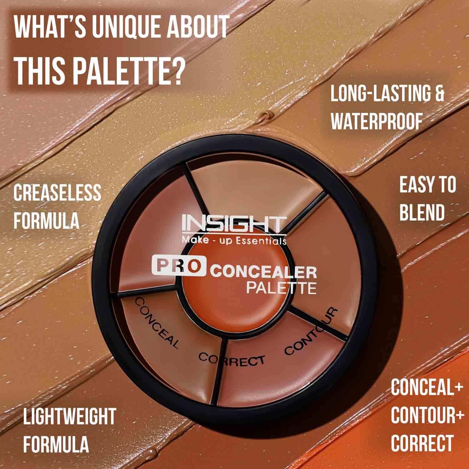 Insight Cosmetics Pro Concealer Palette - Corrector, 15gm