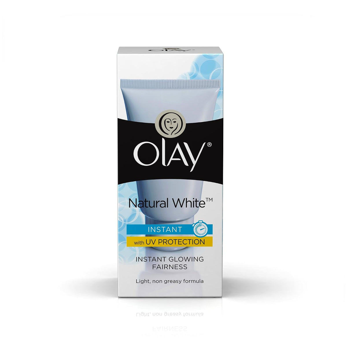 Olay Natural White 7 In 1 Instant Glowing Fairness Cream, 40Gm - All Skin Type Instant Glowing Fairness, 40g
