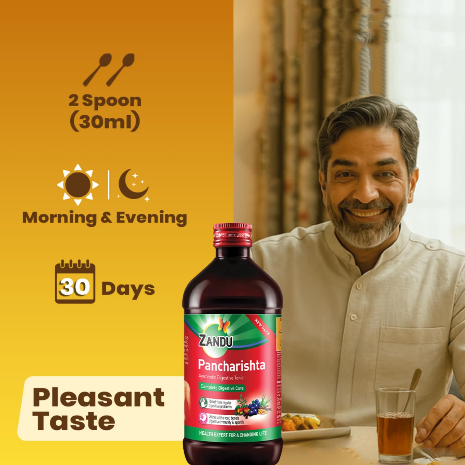 Zandu Pancharishta Ayurvedic Digestive Tonic 650ML