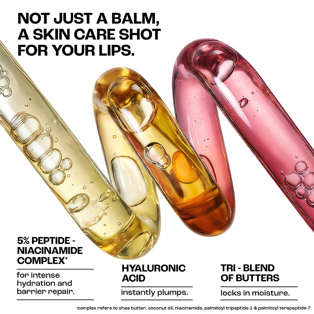 Lakme Peptide Lip IV with 5% Peptide-Niacinamide Complex, For Intense Hydration With A Serum-Like Texture That Visibly Plumps, Smoothens, and Repairs, Peptalk P