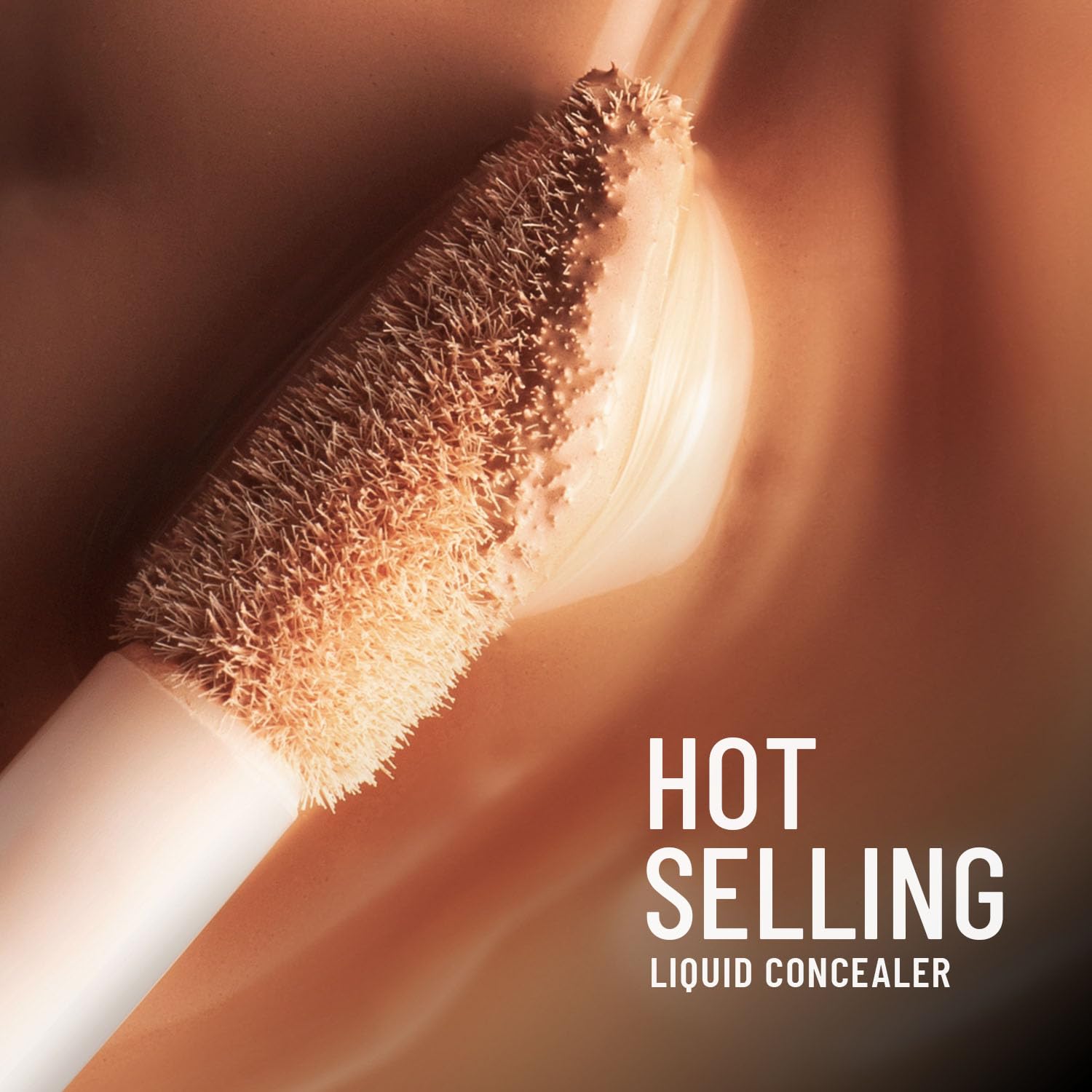 Swiss Beauty Liquid Light Weight Concealer With Full Coverage |Easily Blendable Concealer For Face Makeup With Matte Finish | Shade- Warm Honey, 6g