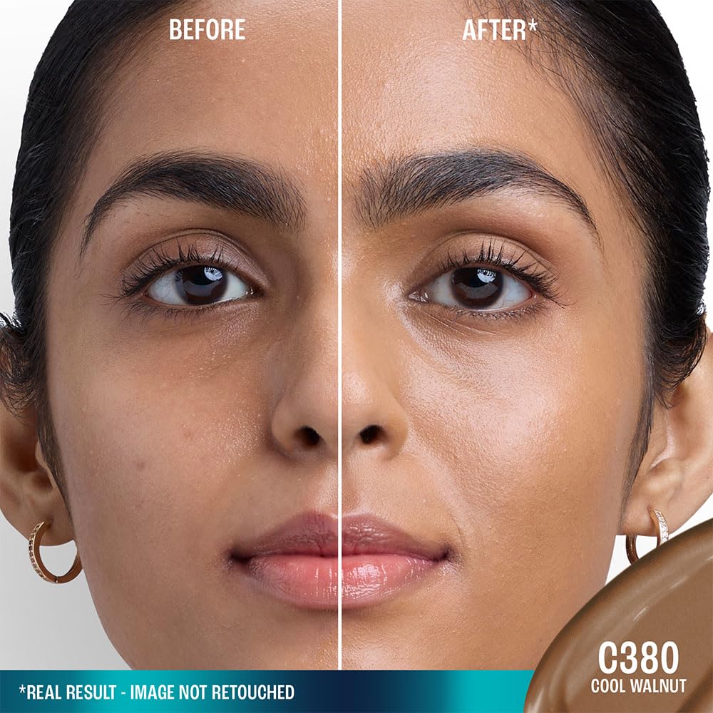 LAKMÉ 9to5 Hya Matte Full coverage Liquid All skin type Foundation + Hyaluronic Acid Cool Walnut - 25ml