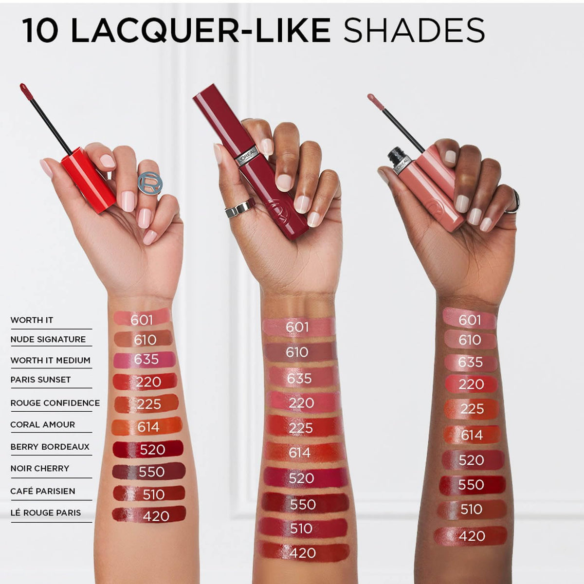 L'Oreal Paris Infallible Laque Resistance Lipstick, 635 Worth It Medium 635 Worth It Medium 4 ml (Pack of 1)