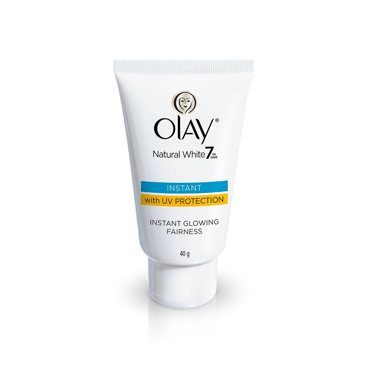 Olay Natural White 7 In 1 Instant Glowing Fairness Cream, 40Gm - All Skin Type Instant Glowing Fairness, 40g