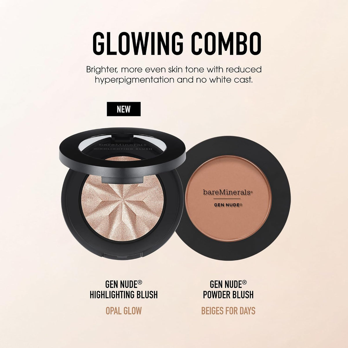 bareMinerals Gen Nude Highlighting Blush - Opal Glow