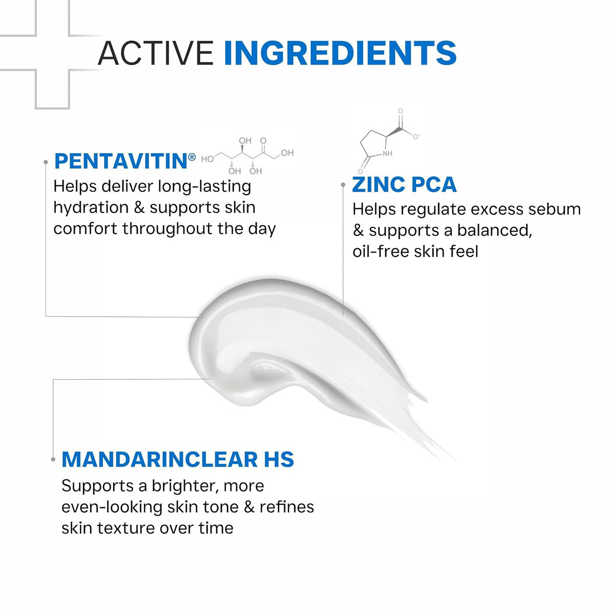 DERMATOUCH Oil-Free Moisturiser – Lightweight Hydration | Non-Greasy Daily Moisture Care | Helps Maintain Skin Balance | 30g 30 g (Pack of 1)