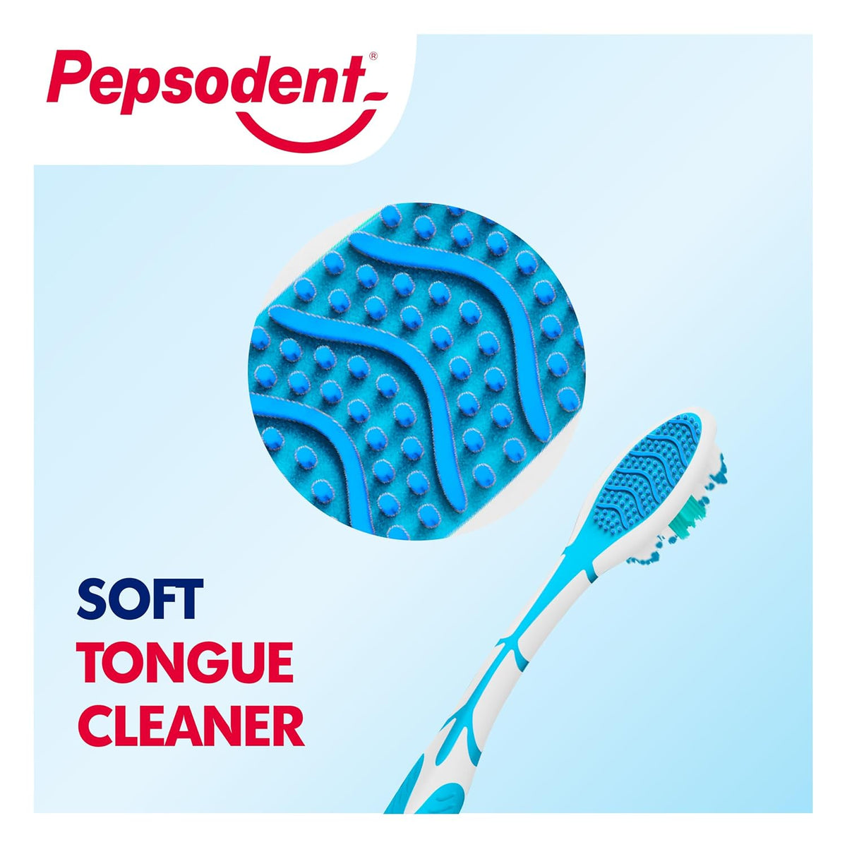Pepsodent Sensisoft soft bristles manual toothbrush for adults - Pack of 3, Multicolor - for sensitive teeth and gums