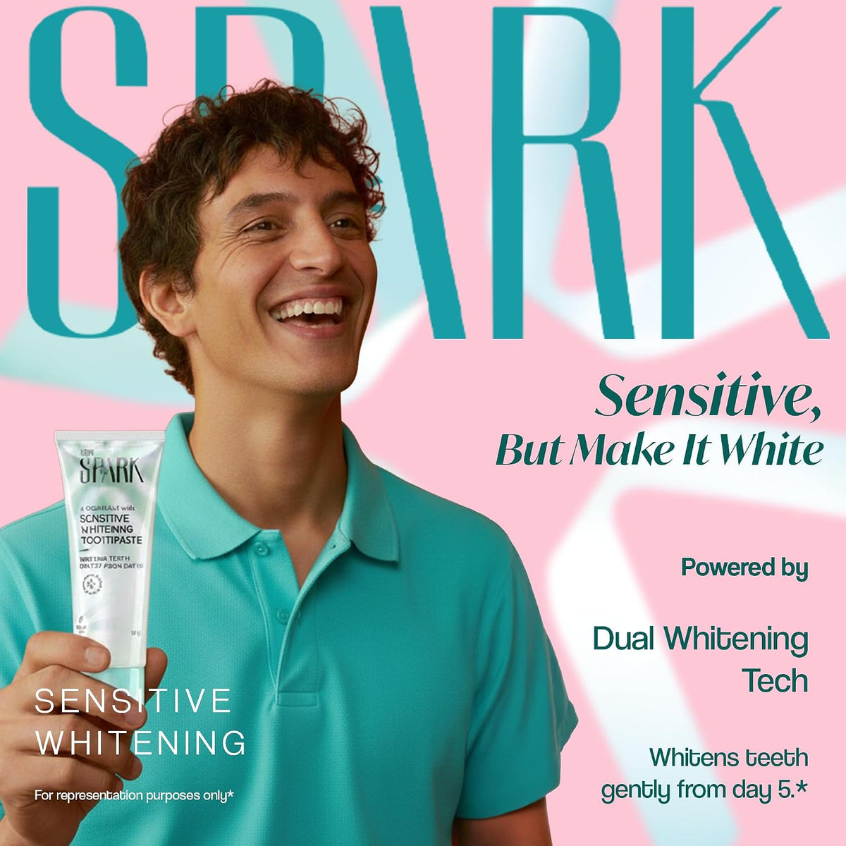 STIM Spark Sensitive Whitening Toothpaste for Sensitive Teeth