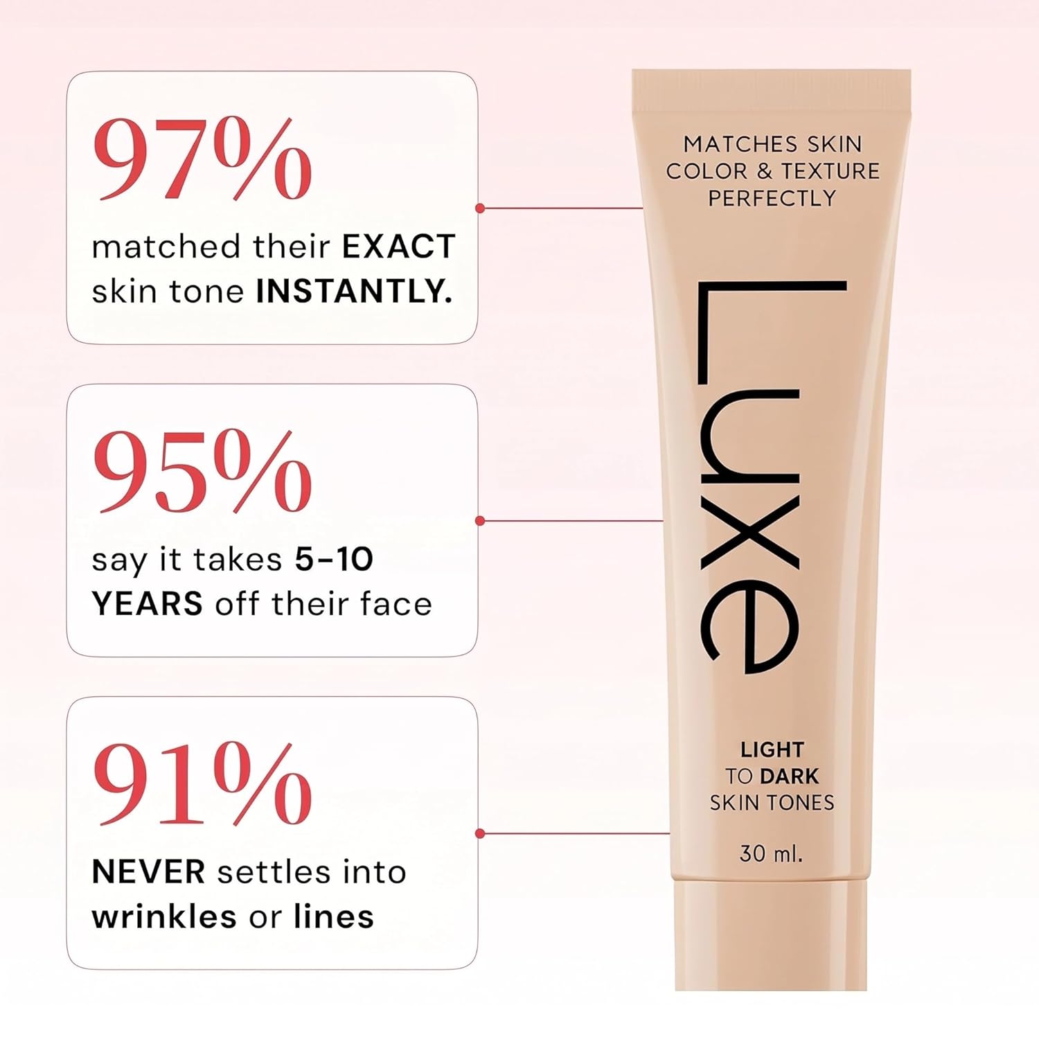 Luxe Color Changing Foundation – Medium Brand: LUXE